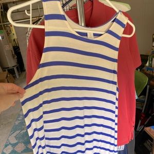 Old Navy Striped Swing Dress- 4th of July Dress!